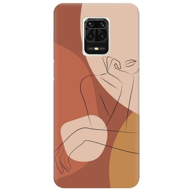 Силиконовый чехол Line Art для Xiaomi Redmi Note 9s / Note 9 Pro / Note 9 Pro Max, Body