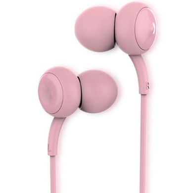Навушники Remax RM-510 з мікрофоном, Розовый
