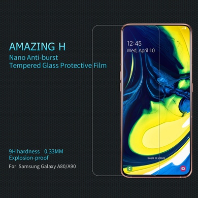 Захисне скло Nillkin (H) для Samsung Galaxy A80 / A90