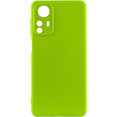 Чохол Silicone Cover Lakshmi Full Camera (A) для Xiaomi Redmi Note 12S, Зеленый / Pistachio