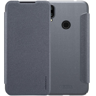 Кожаный чехол (книжка) Nillkin Sparkle Series для Xiaomi Redmi Note 7 / Note 7 Pro / Note 7s