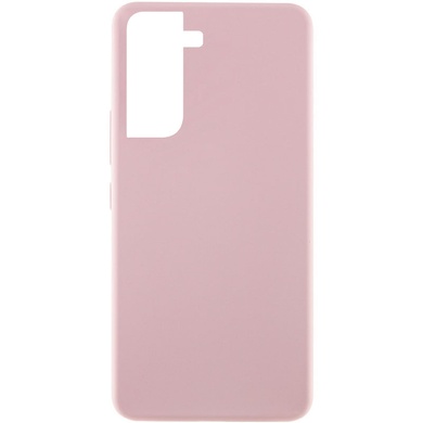 Чехол Silicone Cover Lakshmi (AAA) для Samsung Galaxy S21 FE Розовый / Pink Sand