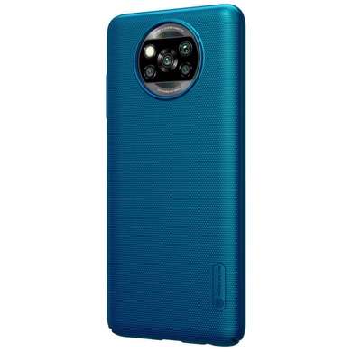 Чехол Nillkin Matte для Xiaomi Poco X3 NFC / Poco X3 Pro Бирюзовый / Peacock blue
