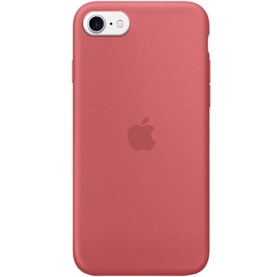Чохол Silicone Case Full Protective (AA) для Apple iPhone SE (2020), Красный / Camellia