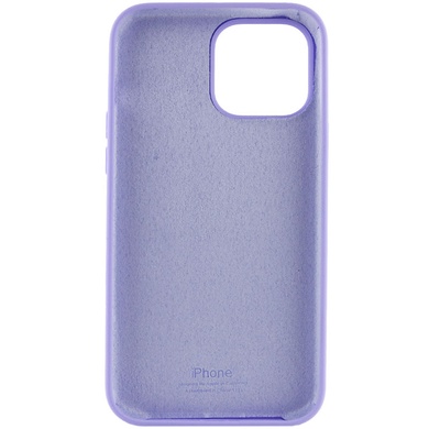 Чехол Silicone Case Full Protective (AA) для Apple iPhone 15 Pro Max (6.7") Сиреневый / Dasheen