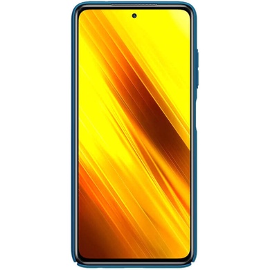 Чехол Nillkin Matte для Xiaomi Poco X3 NFC / Poco X3 Pro Бирюзовый / Peacock blue