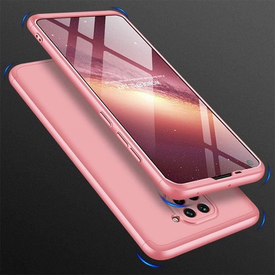 Пластикова накладка GKK LikGus 360 градусів (opp) для Xiaomi Redmi Note 9 / Redmi 10X, Розовый / Rose Gold