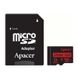 Карта памяти Apacer microSDXC (UHS-1) 128Gb class 10 R85MB/s + SD adapter Black