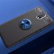 TPU чохол Deen ColorRing під магнітний тримач (opp) для OnePlus 7, Чорний / Синій