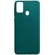 Силиконовый чехол Candy для Samsung Galaxy M21s Зеленый / Forest green