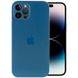 Чехол TPU+Glass Sapphire matte case для Apple iPhone 12 Pro (6.1") Navy Blue