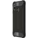 Бронированный противоударный TPU+PC чехол Immortal для Huawei P40 Lite E / Y7p (2020) Черный