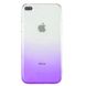 TPU+PC Ombre для Apple iPhone 7 plus / 8 plus (5.5"), Фиолетовый