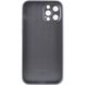 Чохол TPU+Glass Sapphire matte case для Apple iPhone 14 Pro Max (6.7"), Graphite Black