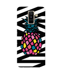 Чехол Zebra&Pineapple для Samsung Galaxy A6 Plus (2018), Zebra&Pineapple