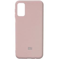 Чохол Silicone Cover Full Protective (AA) для Xiaomi Redmi Note 10 5G / Poco M3 Pro, Рожевий / Pink Sand