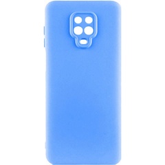 Чохол Silicone Cover Lakshmi Full Camera (A) для Xiaomi Redmi Note 9s / Note 9 Pro / Note 9 Pro Max, Синий / Iris