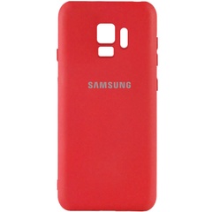 Чехол Silicone Cover My Color Full Camera (A) для Samsung Galaxy S9 Красный / Red