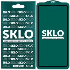 Захисне скло SKLO 5D для Apple iPhone 15 Pro Max (6.7"), Чорний