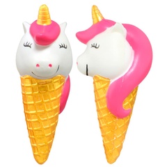 Игрушка антистресс Colorful Unicorn Ice Cream Белый / розовый