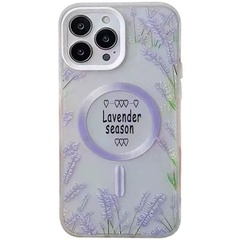 TPU+PC чохол Tenderness with MagSafe для Apple iPhone 13 Pro (6.1"), Lavender season