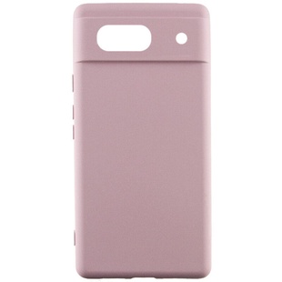 Чехол Silicone Cover Lakshmi (A) для Google Pixel 7a Розовый / Pink Sand