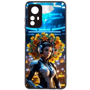 TPU+PC чехол Prisma Ladies для Xiaomi Redmi Note 12S Cyberpunk