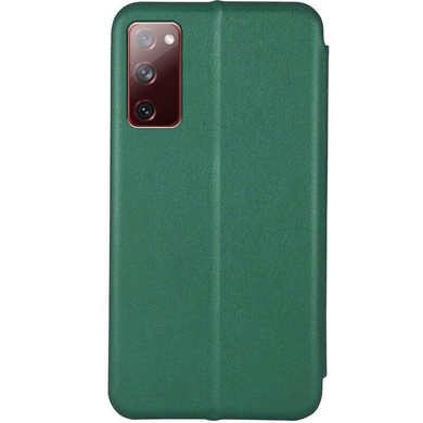 Шкіряний чохол (книжка) Classy для Samsung Galaxy S20 FE, Зеленый