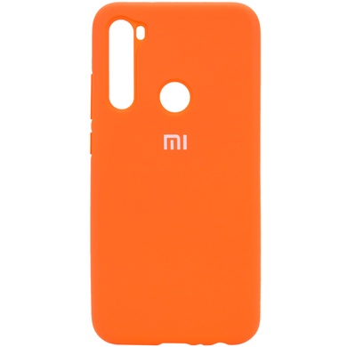 Чехол Silicone Cover Full Protective (AA) для Xiaomi Redmi Note 8T Оранжевый / Orange