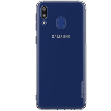 TPU чехол Nillkin Nature Series для Samsung Galaxy A20 / A30 Серый (прозрачный)
