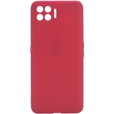 Силіконовий чохол Candy Full Camera для Oppo A93, Красный / Camellia