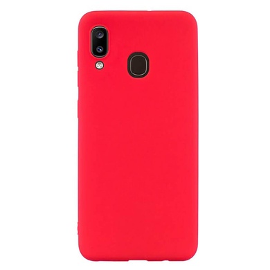 Силиконовый чехол Candy для Samsung Galaxy A10s / M01s Красный