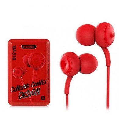 Навушники Remax RM-510 з мікрофоном, Червоний