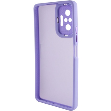 TPU+PC чохол Accent для Xiaomi Redmi Note 10 Pro / 10 Pro Max, White / Purple