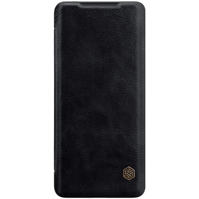 Кожаный чехол (книжка) Nillkin Qin Series для Samsung Galaxy S20+ Черный
