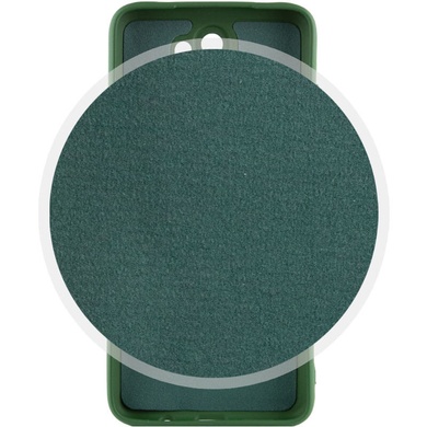 Чохол Silicone Cover Lakshmi Full Camera (A) для Xiaomi Redmi 9, Зелений / Dark Green