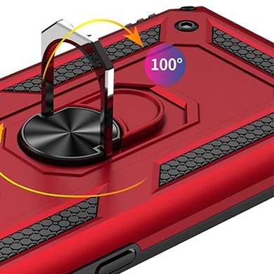 Ударостійкий чохол Serge Ring for Magnet для Xiaomi Mi 11, Червоний