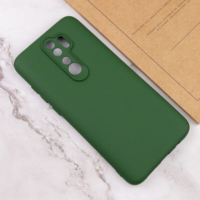 Чехол Silicone Cover Lakshmi Full Camera (A) для Xiaomi Redmi 9 Зеленый / Dark green