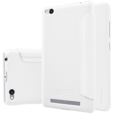 Кожаный чехол (книжка) Nillkin Sparkle Series для Xiaomi Redmi 3, Белый