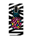 Чехол Zebra&Pineapple для Samsung Galaxy A6 Plus (2018), Zebra&Pineapple