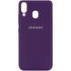 Чохол Silicone Cover My Color Full Protective (A) для Samsung Galaxy A40 (A405F), Фіолетовий / Purple