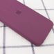 Чохол Silicone Case Square Full Camera Protective (AA) для Apple iPhone 11 Pro (5.8 "), Бордовый / Maroon