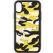 Чехол TPU+PC Army Collection для Apple iPhone XS Max (6.5") Желтый