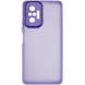 TPU+PC чехол Accent для Xiaomi Redmi Note 10 Pro / 10 Pro Max White / Purple