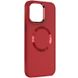 TPU чехол Bonbon Metal Style with MagSafe для Apple iPhone 15 Plus (6.7") Красный / Red