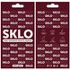 Захисне скло SKLO 3D (full glue) для Xiaomi Redmi Note 10 / Note 10s / Poco M5s, Чорний