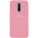 Чехол Silicone Cover Full Protective (AA) для OnePlus 8 Розовый / Pink
