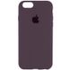 Чехол Silicone Case Full Protective (AA) для Apple iPhone 7 / 8 / SE (2020) (4.7") Фиолетовый / Elderberry