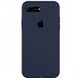 Чохол Silicone Case Full Protective (AA) для Apple iPhone 7 plus / 8 plus (5.5 "), Темний Синій / Midnight Blue