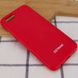 Чехол Silicone Case GETMAN for Magnet для Apple iPhone 7 / 8 / SE (2020) (4.7"), Красный / Red